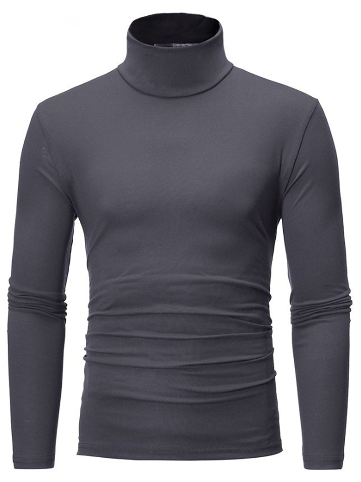 新品　BRIEFING MEN'S GRAPHIC HIGHNECK XL CVLIFE Men Casual Pullover High Neck Pleated T-shirt Sport T