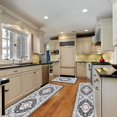 thumbnail image 6 of AKASISRUG Kitchen Rugs Sets of 3,Non Skid Washable Kitchen Rugs and Mats,Grey, 6 of 7