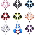 thumbnail image 3 of Decodeary 6PCS Genouillères Anti Collision Protège-Poignets en Polyester Résistant à la Pression Main Garde Patin à Roulettes Équitation Bleu, 3 of 6
