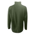 thumbnail image 3 of Women's Fall Long Sleeve Mock Neck Knit Sweater Lightweight Basic Casual Slim Fit Pullover Tops, 3 of 4