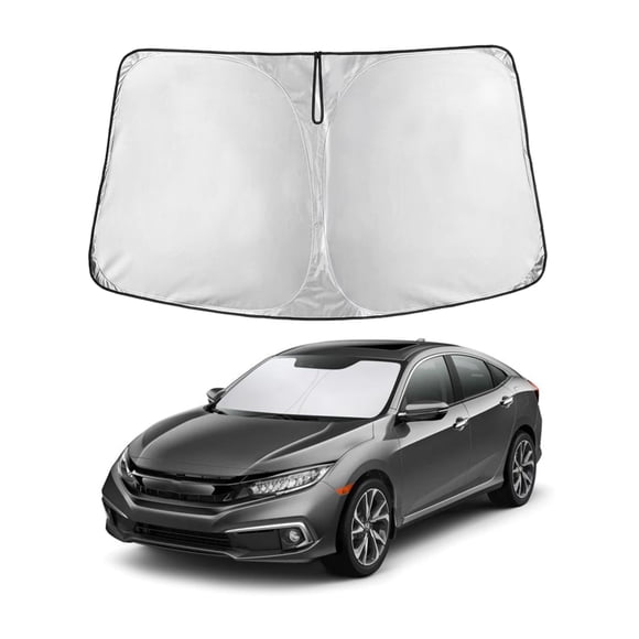 Protector solar para parabrisas EcoNour para Honda Civic 2016-2021