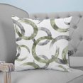 thumbnail image 4 of 14x14 Pillow Covers Set of 2, Sage Green Grey Throw Pillow Covers Decorative Couch Cushion Case, Geometric Circle Modern Abstract Simple Art Microfiber Square Pillowcases for Bedroom Car Living Room, 4 of 7