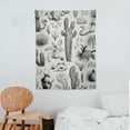 thumbnail image 3 of COMIO  Wall Hanging Desert Species Tapestry Animals Plants Reference Chart Tapestry Cactus Flowers Tapestry for Room, 3 of 7