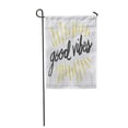 thumbnail image 1 of JSDART Seulement Bonne Vibes Brosse Script Positif Dessiné à la Main Lettre Jardin Drapeau Décoratif Drapeau Maison Bannière 28x40 Pouces, 1 of 1