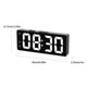 thumbnail image 3 of Reloj despertador digital pequeño Cateissary con USB y dual para dormitorio color B, 3 of 6
