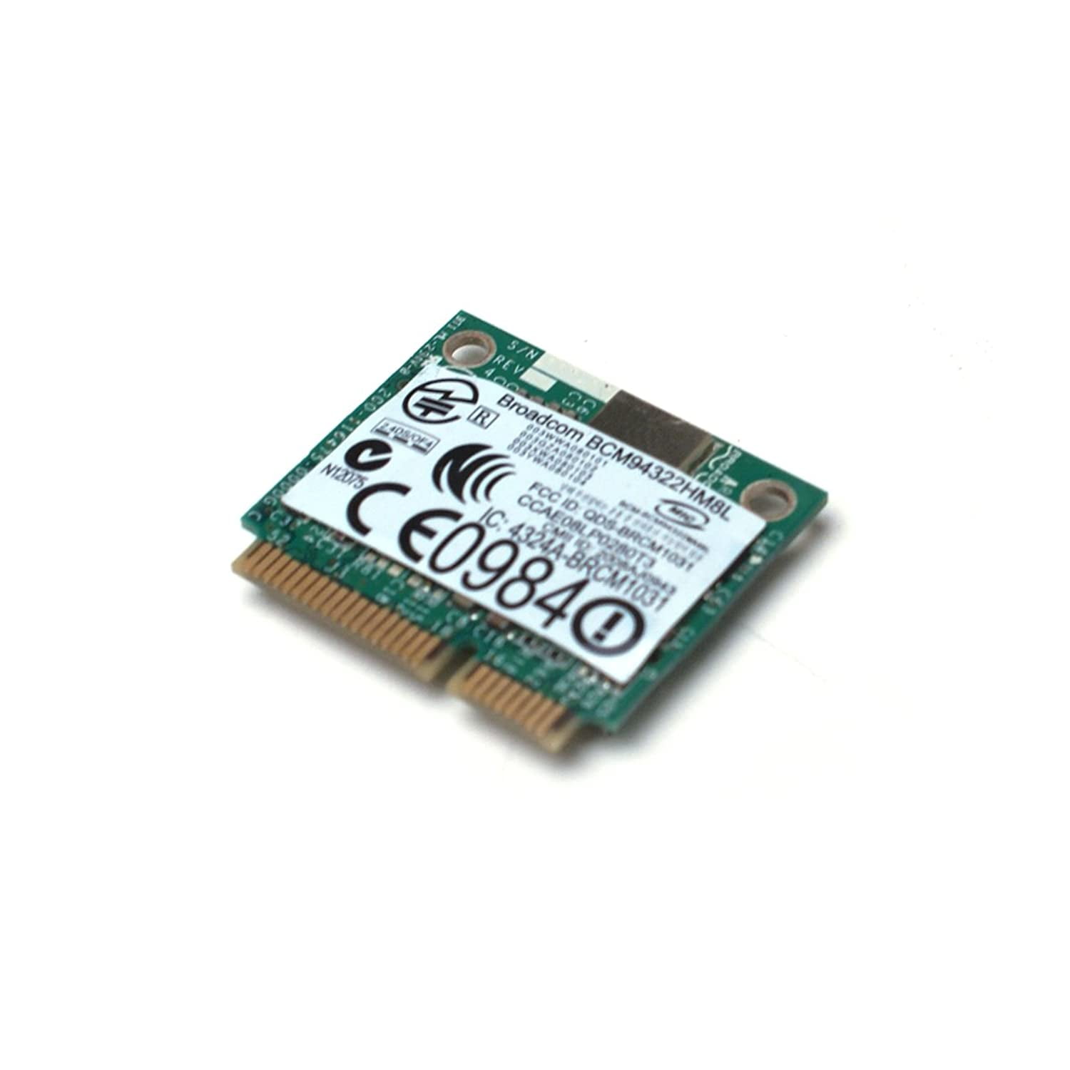 Genuine Pw934 Dell Boardcom Pci Express Mini 802 11 A B G N Wifi Mini Card For Latitude Xt2 Xt2 Xfr 2100 E40 E4300 E5400 E5410 E5500 E5510 E6400 E6400 Atg E6400 Xfr E6500 Studio 15 A Genuine Pw934 Dell Boardcom Pci Express Mini 802 11 A B G N Wifi Mini Card For Latitude Xt2 Xt2 Xfr 2100 E40 E4300 E5400 E5410 E5500 E5510 E6400 E6400 Atg E6400 Xfr E6500 Studio 15 A