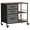 Gray, variant on ZENSTYLE Storage Shelf 3 Drawer Rolling Stand Mobile File Cabinet for Home Office, Rustic Brown