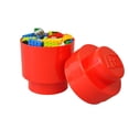 thumbnail image 2 of Caja de almacenamiento Lego Round 1 verde oscuro, 2 of 4