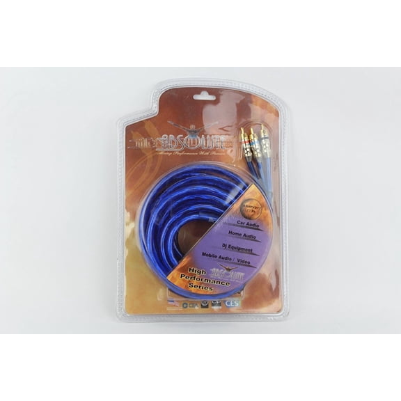Absolute USA ABHPVD 17 17-Feet High Performance Video and Audio RCA Interconnector Cable