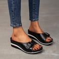 thumbnail image 5 of Soft Footbed Orthopedic Arch-support Sandals Women's Platform Wedge Shoes Breathable36, 5 of 5