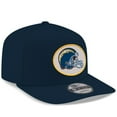 thumbnail image 3 of Men's New Era Navy Los Angeles Chargers Super Chargers A-Frame 9FIFTY Pre-Curved Snapback Hat, 3 of 4