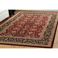 thumbnail image 5 of Classic Yazd 2X7.7 2803-390 Red-Balck Rectangle Rug, 5 of 5