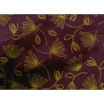 thumbnail image 4 of oneOone Organic Cotton Voile Fabric Leaves & Floral Artistic Print Sewing Fabric BTY 42 Inch Wide, 4 of 4