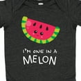 thumbnail image 4 of Inktastic I'm One in a Melon Watermelon Humor Boys or Girls Baby Bodysuit, 4 of 5