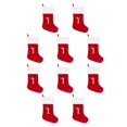 thumbnail image 1 of Matsuzay Medias de Navidad de tejido de precisión: duraderas y de moda para la temporada festiva Precision Large Red I Rojo grande I 10Conjunto, 1 of 6