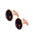 thumbnail image 2 of Halloween Men's Stainless Steel Cufflinks Set for Formal Attire - for Weddings and Business Meetings, 2 of 6