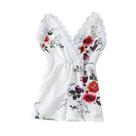

TAIAOJING Kids Kid Girls Playsuit Mother And Daughter New Floral Print Suspender Waist Jumpsuit Playsuits Family