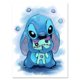 thumbnail image 1 of 5D DIY Disney Diamond Embroidery Cartoon Stitch & Lilo Picture Mosaic Home Decor Full Round Diamond Painting Cross Stitch Kit30x40cm Gao Jinjia LED, 1 of 2