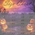 thumbnail image 3 of Evdexr Womens Halloween Jumpsuits 2026 Ghost Jack O Lantern Graphic Rompers Sleeveless Square Neck Wide Leg Overalls Casusl Wide Straps Costumes with Pockets 3XL, 3 of 7