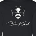thumbnail image 4 of Inktastic Bee Kind Cute Bee Long Sleeve T-Shirt, 4 of 5