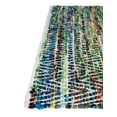 thumbnail image 6 of Unique Loom Chindi Chevron Collection Area Rug - Claire (4' 1" x 6' 1" Rectangle Green/Ivory), 6 of 7