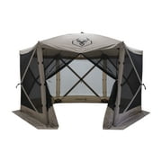 Gazelle Tents, G6 6-Sided Portable Gazebo, Hub Screen Tent, Desert Sand, GG602DS