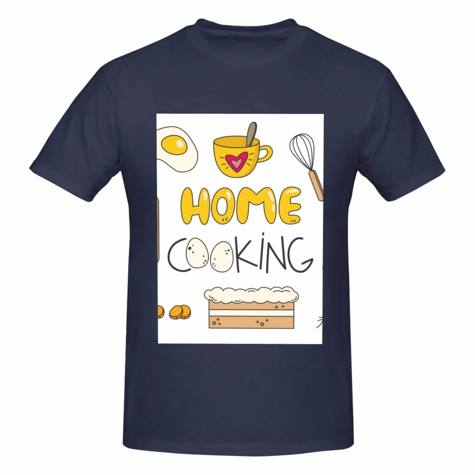 thumbnail image 4 of Bingfone Home Cooking Men'S Loose Fit Short-Sleeve Pocket T-Shirt, 4 of 7