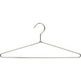 thumbnail image 4 of Slim Metal Suit Hanger with Fixed Bar and Chrome Finish, Box of 25 Strong Steel Hangers with Fixed Hook and Pant Bar by International Hanger, 4 of 4