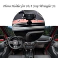 thumbnail image 3 of Soporte Para Teléfono Móvil Compatible Con 2018-2019 Wrangler Jl Soporte Ajustable Para Gps Para Coche Soporte Para Teléfono Móvil Caja De Almacenamiento Scienceny HA037579-00, 3 of 6