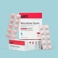 thumbnail image 6 of LUCY Nicotine Gum, Stop Smoking Aid and Withdrawal Support, Cinnamon Flavor, 2mg 100ct pack, 6 of 9