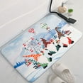 thumbnail image 7 of PALIFEUR Christmas Bathroom Rugs, Extra Thick Soft Absorbent Snowman Bath Mat, Non Slip Washable Bathroom Mat, Xmas Winter Bath Rugs for Christmas Holiday Party Decorations, 20" x 31", 7 of 7
