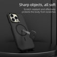 thumbnail image 6 of Case for iPhone 15 Plus, Magnetic Phone Cover Compatible with MagSafe, Military-Grade Shockproof Protection Scratch-Resistant Slim Case Support Wireless Charging for iPhone 15 Plus, Black, 6 of 7
