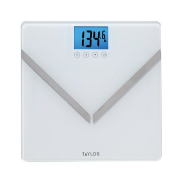 Taylor Digital Body Composition 8 User Glass Scale White 5282542