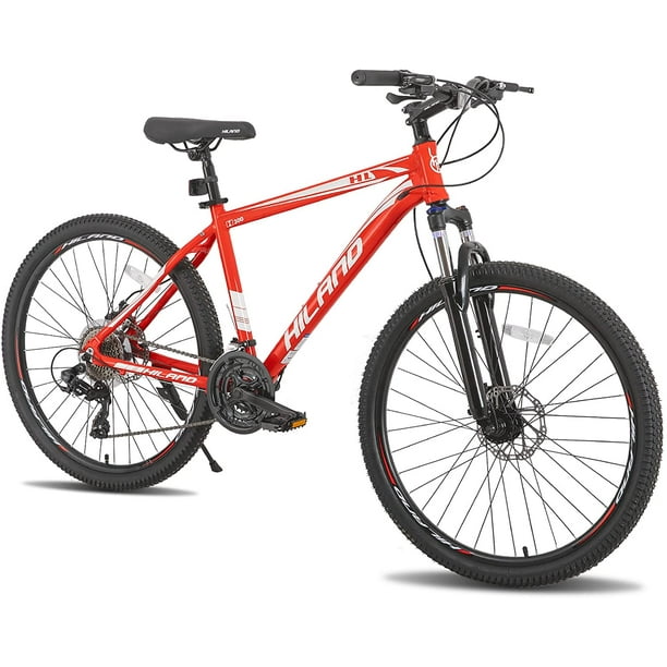Hiland 26 inch Mens Mountain Bike,24 Speeds Shimano Drive Train MTB