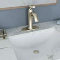thumbnail image 3 of American Standard Rumson Single Hole Single-Handle Bathroom Faucet in Brushed Nickel, 3 of 9