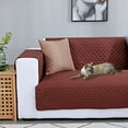thumbnail image 2 of JINGT Sectional Couch Covers L Shape Sofa Cover for Dogs Pet Couch Furniture Protector coffee 53*190cm, 2 of 8