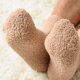 thumbnail image 4 of 1 par de calcetines cómodos de Cachemira pura extremadamente acogedores para hombres y mujeres, calcetín cálido para dormir en el suelo para dormir en el hogar, calcetín esponjoso, 4 of 5