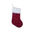 thumbnail image 2 of Neoyler Christmas Stockings Christmas Decorations Classic Non Woven Hanging Decor for Fireplace and Mantel Festive Holiday Gift Bag for Home Cheerful Seasonal Accent 17.3in Red, 2 of 5