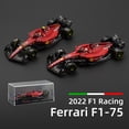 thumbnail image 2 of Bburago-coche de carreras modelo Ferrari F1-75 RedBull 2022 RB18 F1, vehículo fundido a presión estático, caja acrílica de juguetes, 1:43 Fivean unisex, 2 of 2