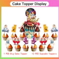 thumbnail image 4 of Alice in Wonderland Plates Tableware Balloons Party Supplies Cake Topper Banner Decorations Birthday Decor Banner Backdrop, 4 of 7