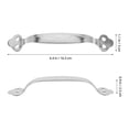 thumbnail image 2 of QUMIIRITY 10Ud Manijas Para Cajones De Inoxidable Con Forma Ergonómica Y Acabado Plata Resistente, 2 of 7