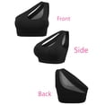 thumbnail image 6 of YouLoveIt Womens One Shoulder Sports Bras Workout Yoga Bra Women Yoga Sport Fitness Push Up Stretch Bra Workout Yoga Running Activewear Comfort Sports Bra, 6 of 7