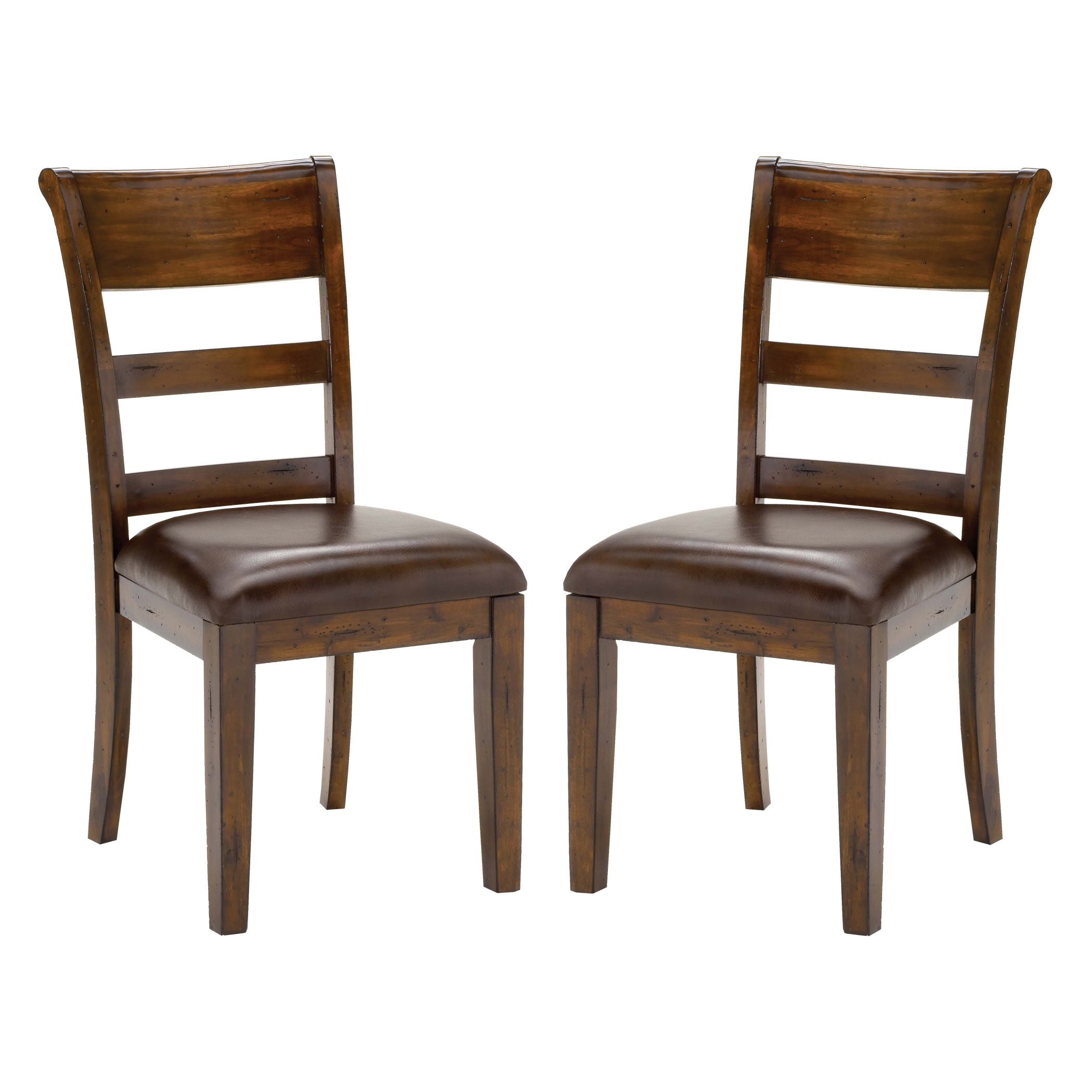 Hillsdale Furniture Park Avenue Wood Dining Chair, Set of 2, Dark