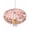 LightPink, variant on Boanket Outdoor Tablecloth with Umbrella Hole for Patio/Picnic/Party/Camping, Orange Checkered Fall Waterproof Table Cloth Square Cover Washable, Thanksgiving Pumpkins Wreath (60"x 60")