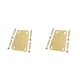 thumbnail image 4 of Placa de cuello de guitarra eléctrica Bewildely Universal 2piezas Dorado, 4 of 5