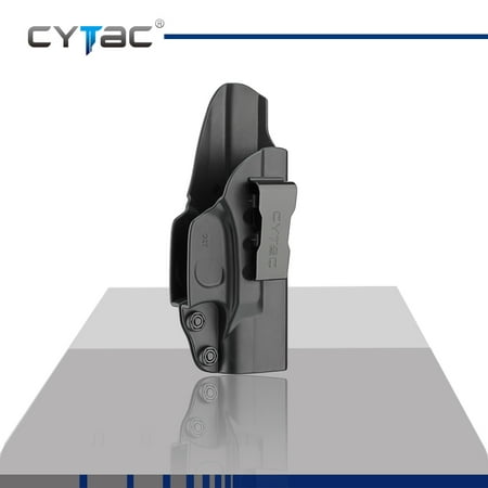 CYTAC Inside the Waistband Holster | Gun Concealed Carry IWB Holster | Fits GLOCK 26, 27, 33 (Gen (Best Iwb Holster For Glock 27 Gen 4)