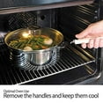 thumbnail image 7 of Cristel Casteline Stainless Steel 4.1-Quart Wok With Lid, 7 of 7