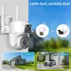 thumbnail image 3 of Cámara Seguridad Exterior Wifi Doble Lente Hd Visión Alarma Dheot Wireless Color Blanco, 3 of 8