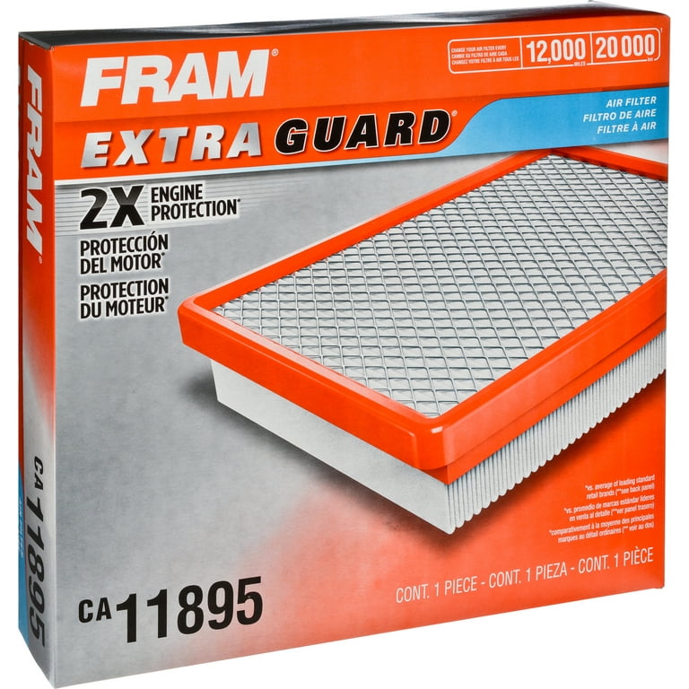 FRAM Extra Guard CA11895 Advanced Filter Media Engine Air Filter
