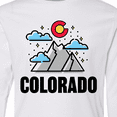 thumbnail image 4 of Inktastic Colorado Mountains and Clouds Long Sleeve Youth T-Shirt, 4 of 5